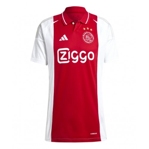 Fotbalové Dres Ajax Dámské Domácí 2024-25 Krátký Rukáv